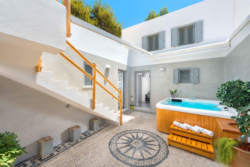 Lindos Shore Summer House With Jacuzzi And Sea View !!! ภายนอก รูปภาพ