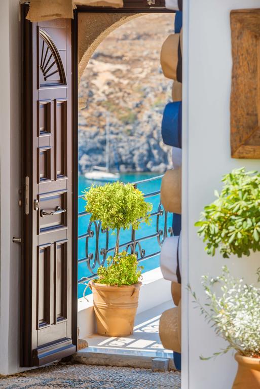 Lindos Shore Summer House With Jacuzzi And Sea View !!! ภายนอก รูปภาพ